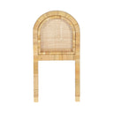 Amara Cream Contract-Grade Linen Arched Dining Chair