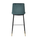 Evora Velvet Counter Stool - Set of 2