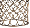 Valentina 57" Black Acacia Round Dining Table
