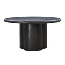 Elika 59" Faux Plaster Indoor / Outdoor Round Dining Table
