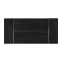 Shiloh 102" Black Ash Rectangular Dining Table
