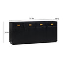 Aria 75" Oak Buffet