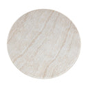 Cynthia 54" Faux Travertine Indoor/Outdoor Concrete Round Dining Table