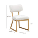 Bobbie Upcycled Performance Fabric Dining Chair