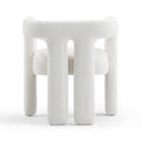 Sloane Bone White Upcycled Performance Fabric Accent Chair