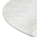 Brut 86" Concrete Patterned Indoor/Outdoor Oval Dining Table