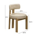 Odessa Performance Vegan Leather Dining Chair