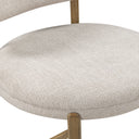 Carnation Performance Fabric Counter Stool