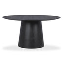 Sahara Round Oak Dining Table (41"-60")