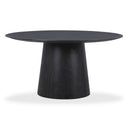 Sahara Round Oak Dining Table (41"-60")