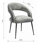 Rocco Performance Velvet Dining Chair