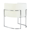 Giselle Performance Velvet Dining Chair with Silver Base
