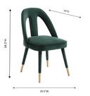 Petra Performance Velvet Dining Chair
