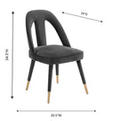 Petra Performance Velvet Dining Chair