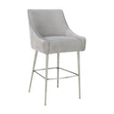 Beatrix Pleated Performance Velvet Stool