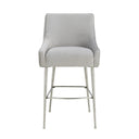 Beatrix Pleated Performance Velvet Stool