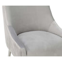 Beatrix Pleated Performance Velvet Stool