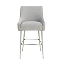Beatrix Pleated Performance Velvet Stool