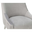 Beatrix Pleated Performance Velvet Stool