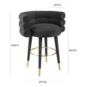 Betty Performance Velvet Stool