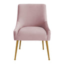 Beatrix Pleated Performance Velvet Dining Chair
