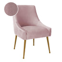Beatrix Pleated Performance Velvet Dining Chair