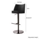 Gala Performance Vegan Leather Adjustable Stool