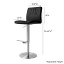 Paddy Performance Vegan Leather Adjustable Stool