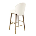 Hailey Performance Velvet Stool