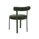 Margaret Performance Chenille Bolster Back Dining Chair