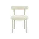 Margaret Performance Chenille Bolster Back Dining Chair