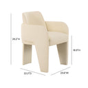 Leo Performance Vegan Leather Dining Chair