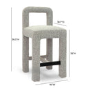 Hazel Performance Boucle Counter Stool