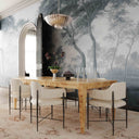 Sezanne Taupe Textured Performance Boucle Dining Chair