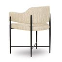 Sezanne Taupe Textured Performance Boucle Dining Chair