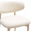 Zinea Performance Textured Velvet Counter Stool