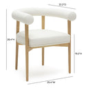 Spara Performance Vegan Leather Dining Chair