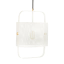 Klaus White Metal Pendant Lamp