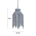 Esther Beaded Pendant Lamp