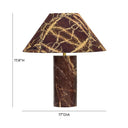 Mable Marble Print Table Lamp