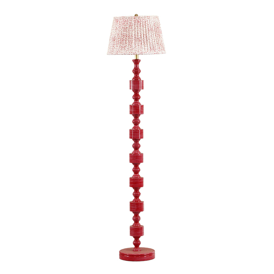 Peggy Pink Spotted Floor Lamp