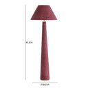 Graham Velvet Floor Lamp
