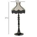 Buchanan Black Aluminum Table Lamp