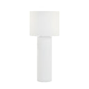 Cleopatra Cream Linen Floor Lamp