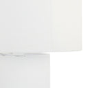 Cleopatra Cream Linen Floor Lamp