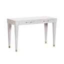 Brandyss 48" Burl 2-Drawer Work Desk