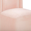 Dolce Performance Velvet Rolling Desk Chair