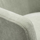 Kristen Upcycled Contract-Grade Chenille Rolling Desk Chair