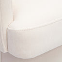 Kristen Upcycled Contract-Grade Chenille Rolling Desk Chair