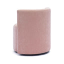Alyssa Upcycled Performance Velvet Rolling Desk Chair
